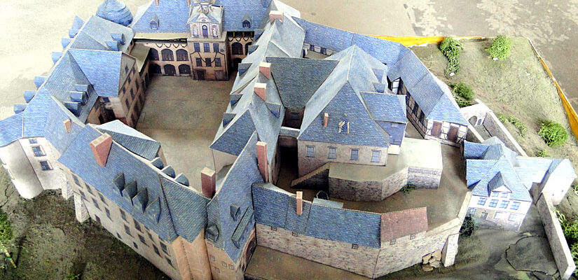 Modell Großes Schloss Blankenburg